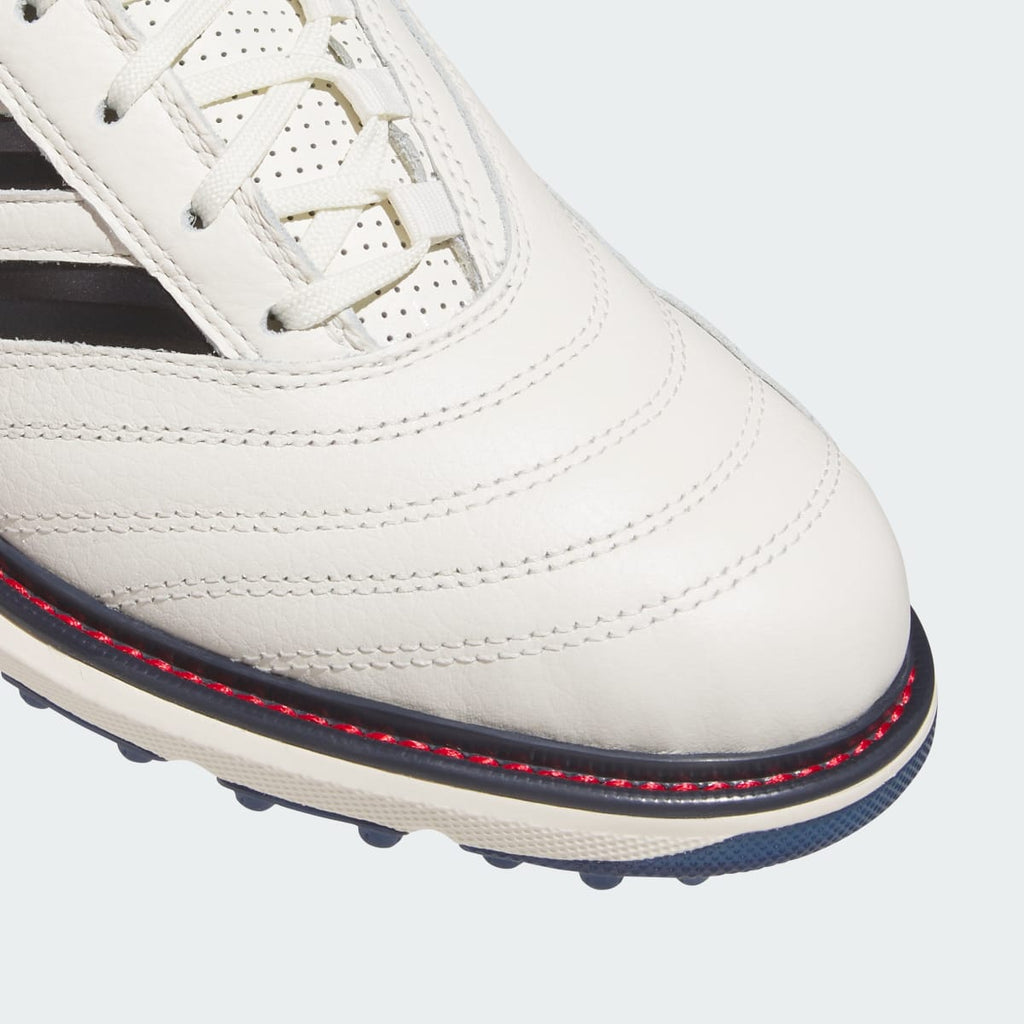 Adidas Women's MC70 FB SPIKELESS GOLF SHOES - Off White / Collegiate Navy / Better Scarlet - Image 7