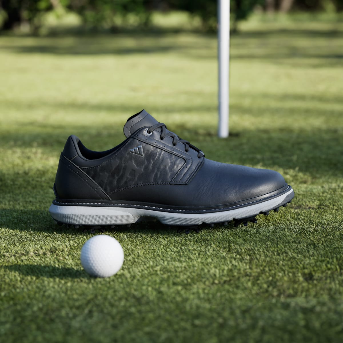 Adidas Men's MC70 Golf Shoes - Core Black / Core Black / Grey Two - Image 3