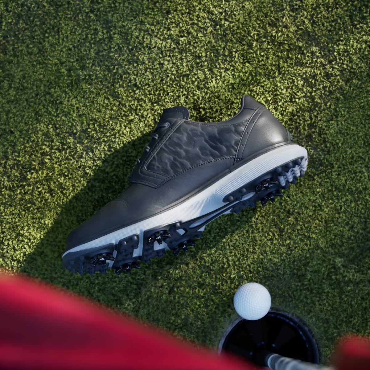 Adidas Men's MC70 Golf Shoes - Core Black / Core Black / Grey Two - Image 7