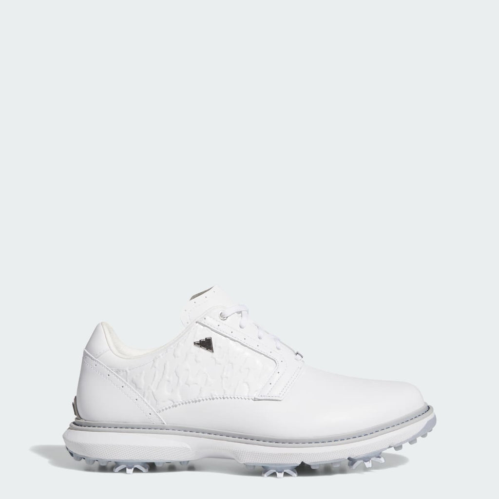 Adidas Men's MC70 Golf Shoes - Cloud White / Silver Metallic / Halo Silver - Image 1