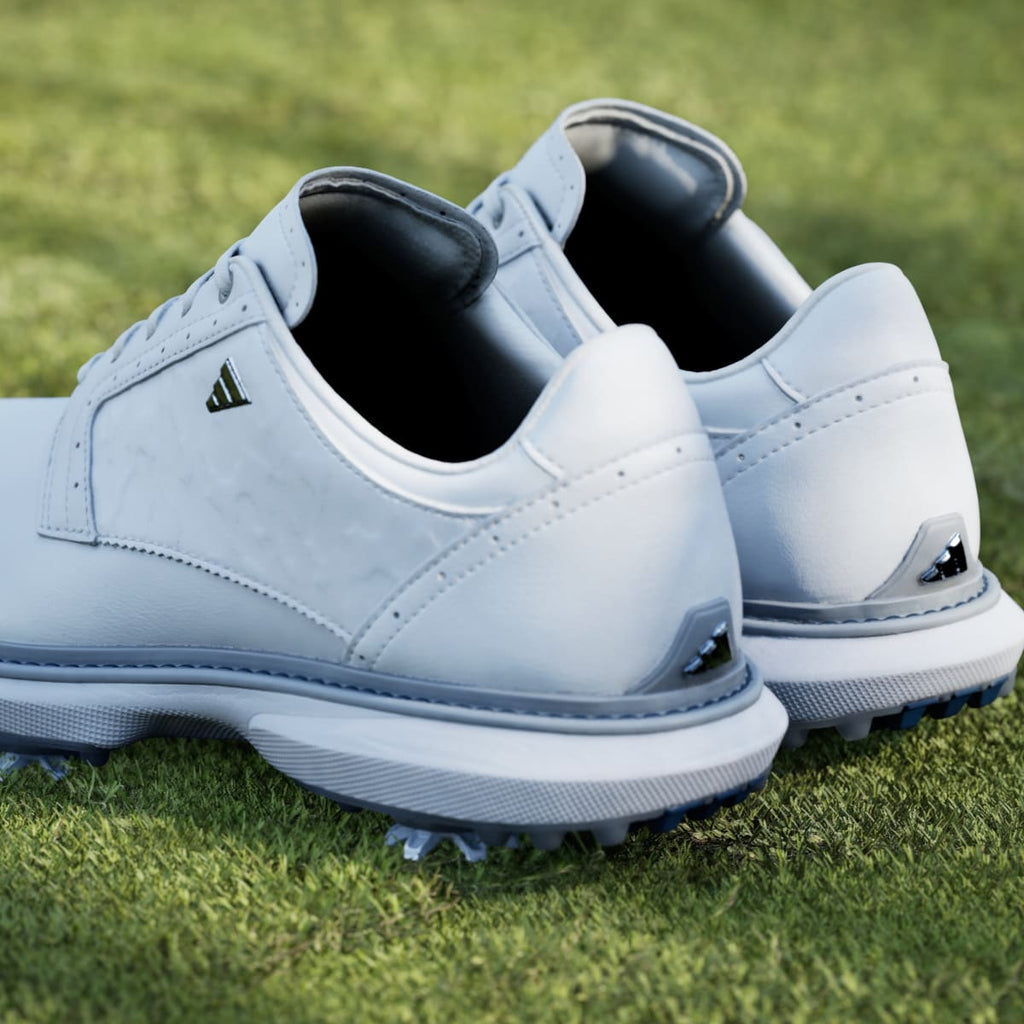 Adidas Men's MC70 Golf Shoes - Cloud White / Silver Metallic / Halo Silver - Image 10