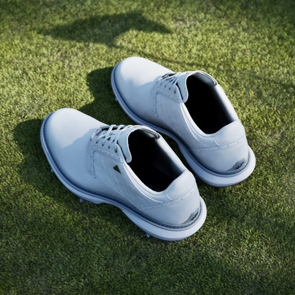 Adidas Men's MC70 Golf Shoes - Cloud White / Silver Metallic / Halo Silver - Image 8