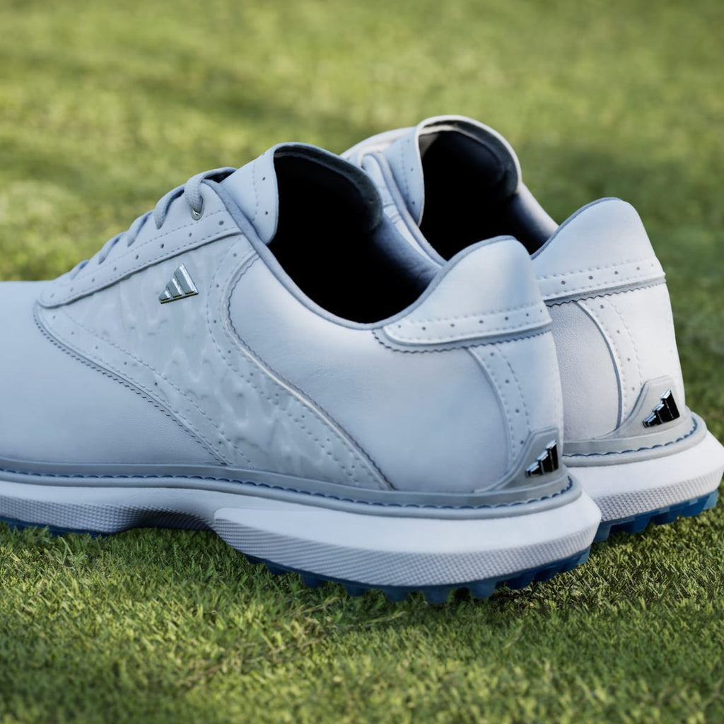 Adidas Men's MC70 SPIKELESS GOLF SHOES - Dash Grey / Halo Silver / Lucid Ray Blue - Image 10
