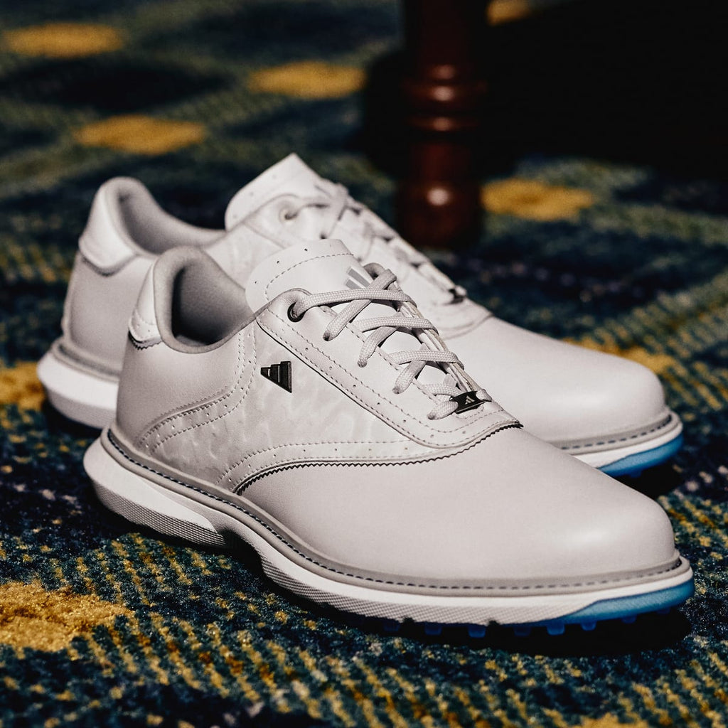 Adidas Men's MC70 SPIKELESS GOLF SHOES - Dash Grey / Halo Silver / Lucid Ray Blue - Image 11