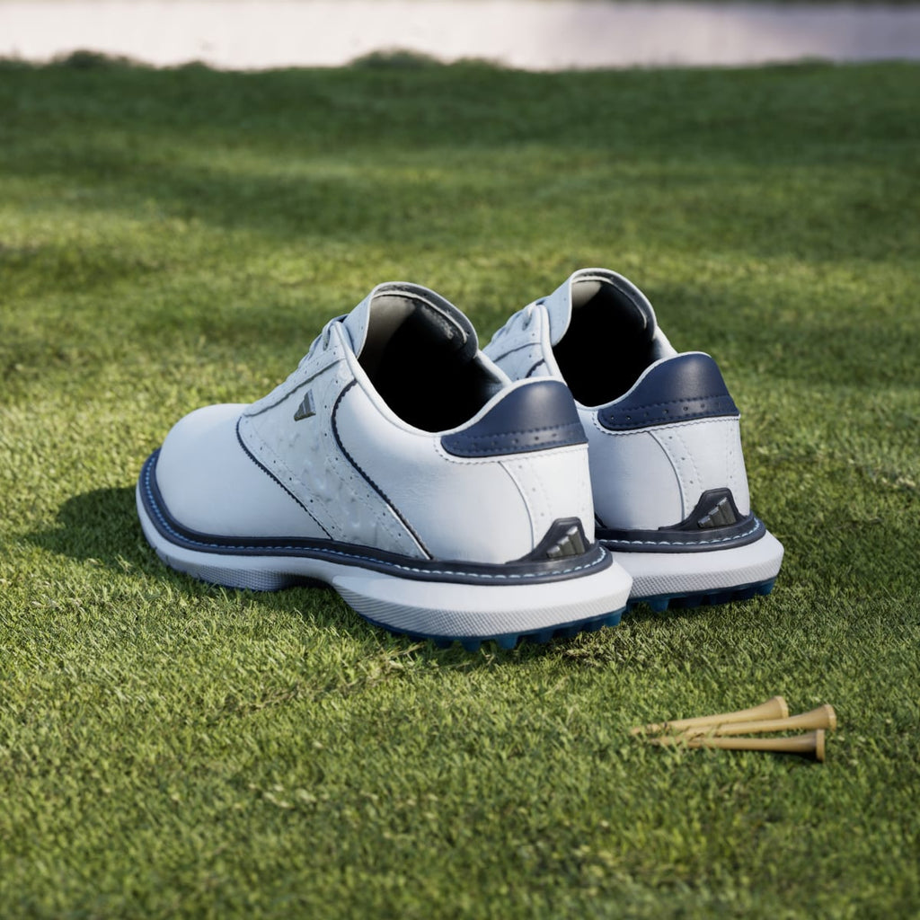 Adidas Women's MC70 SPIKELESS GOLF SHOES - Cloud White / Collegiate Navy / Lucid Ray Blue - Image 6