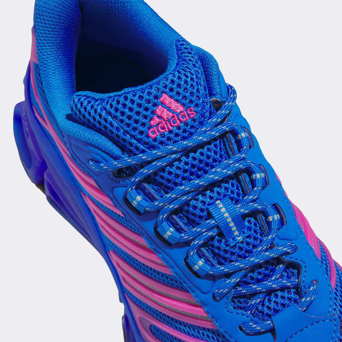 Adidas Men's MEGARIDE AG Shoes - Blue Bird / Semi Lucid Fuchsia / Core Black - Image 10