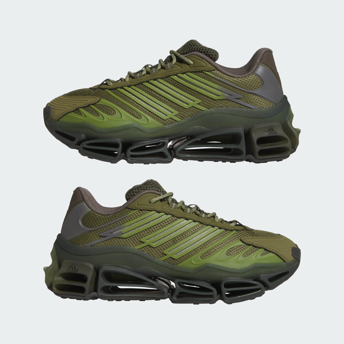 Adidas Women's MEGARIDE AG Shoes - Dust Green / Shadow Olive / Core Black - Image 8