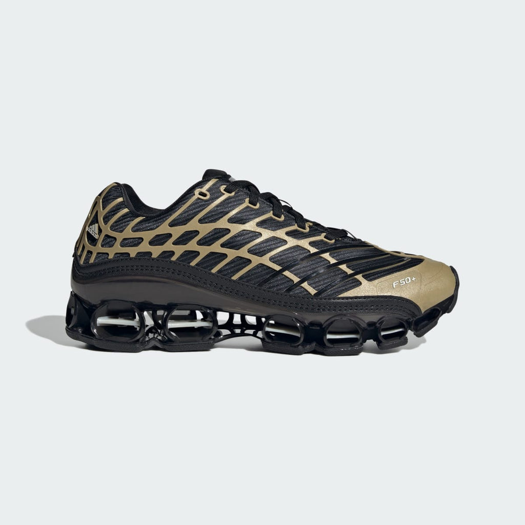 Adidas Women's MEGARIDE F50 SHOES - Core Black / Core Black / Thermal Chrome - Image 1