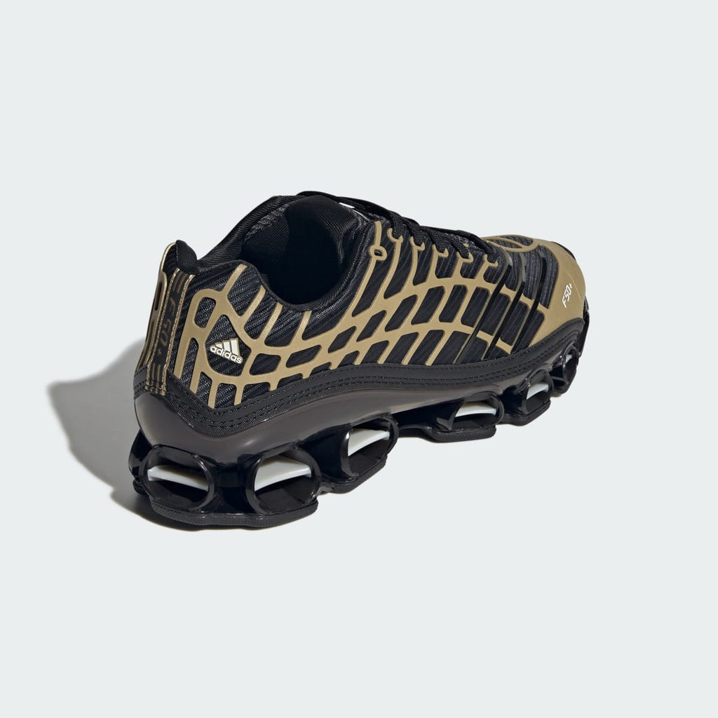 Adidas Women's MEGARIDE F50 SHOES - Core Black / Core Black / Thermal Chrome - Image 5