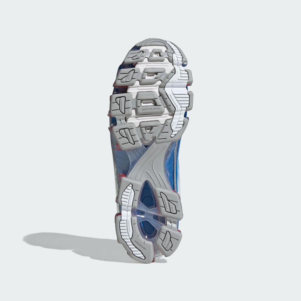 Adidas Men's MEGARIDE F50 SHOES - Blue Bird / Silver Metallic / Cloud White - Image 3