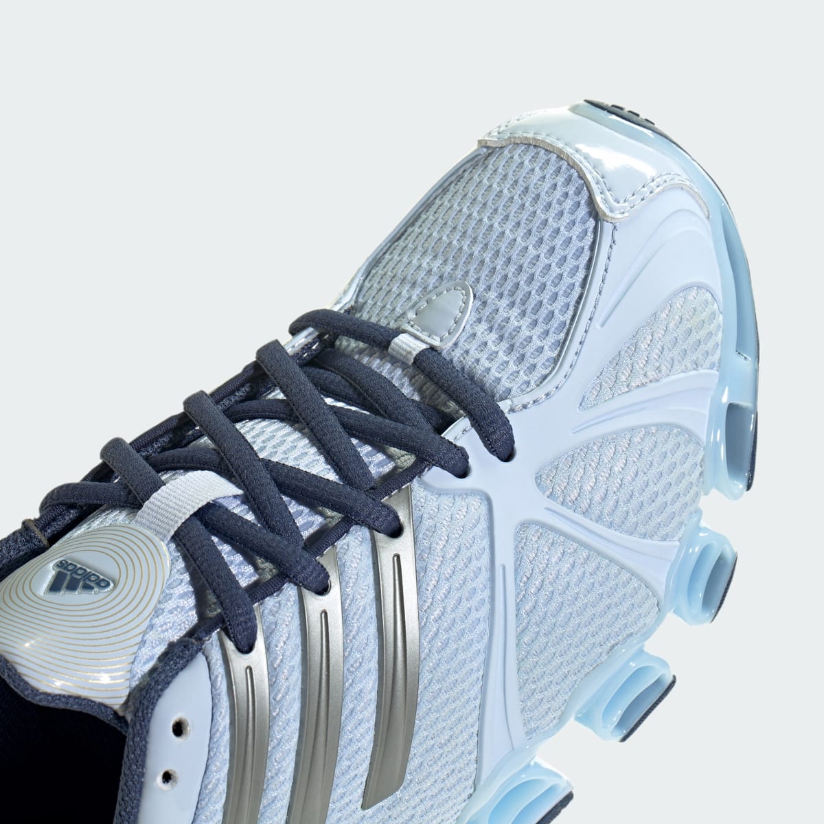 Adidas Women's MEGA GHOSTRIDE SHOES - Crystal Sky / Tech Grey Metallic / Crew Navy - Image 8