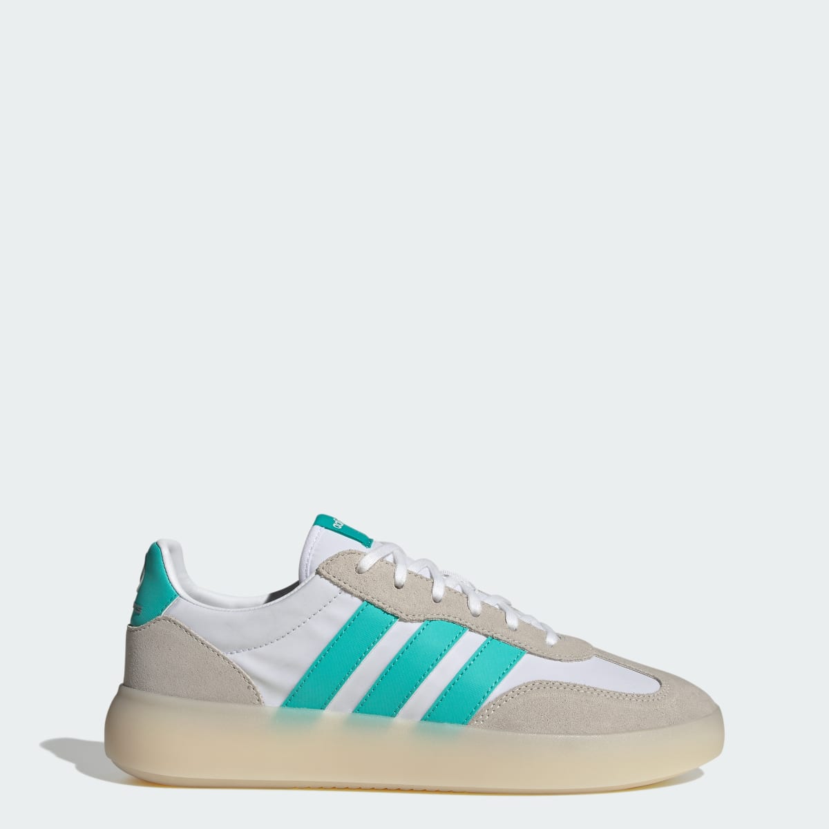 Adidas Women's MERCEDES - AMG PETRONAS FORMULA ONE TEAM BARREDA DECODE SHOES - Cloud White / Semi Mint Rush / Core White - Image 1