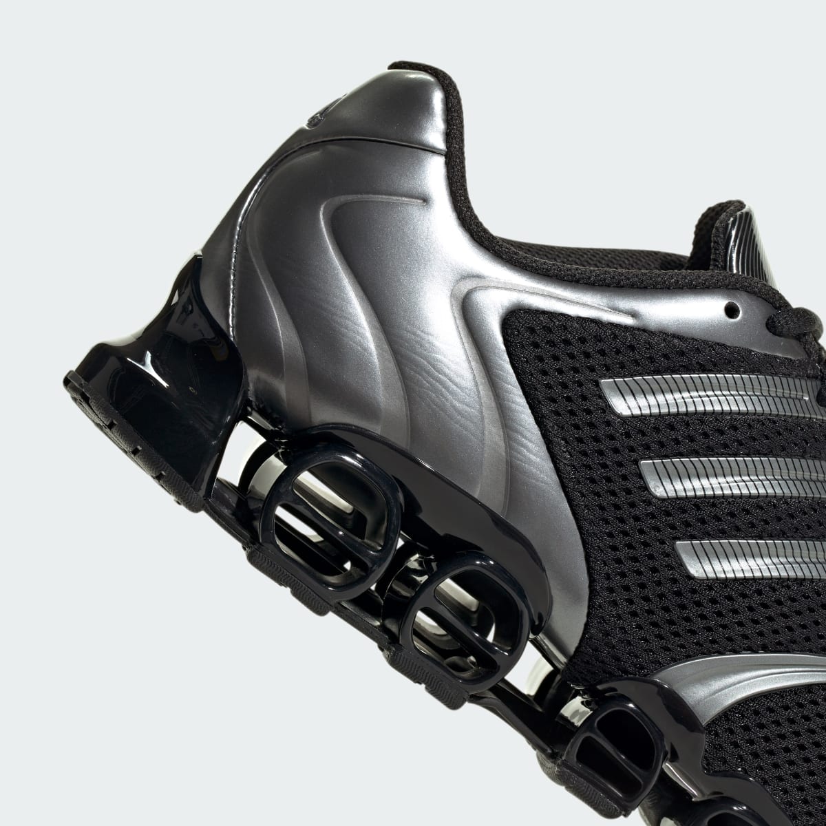 Adidas Women's Mega Ghostride Shoes - Core Black / Iron Metallic / Core Black - Image 12
