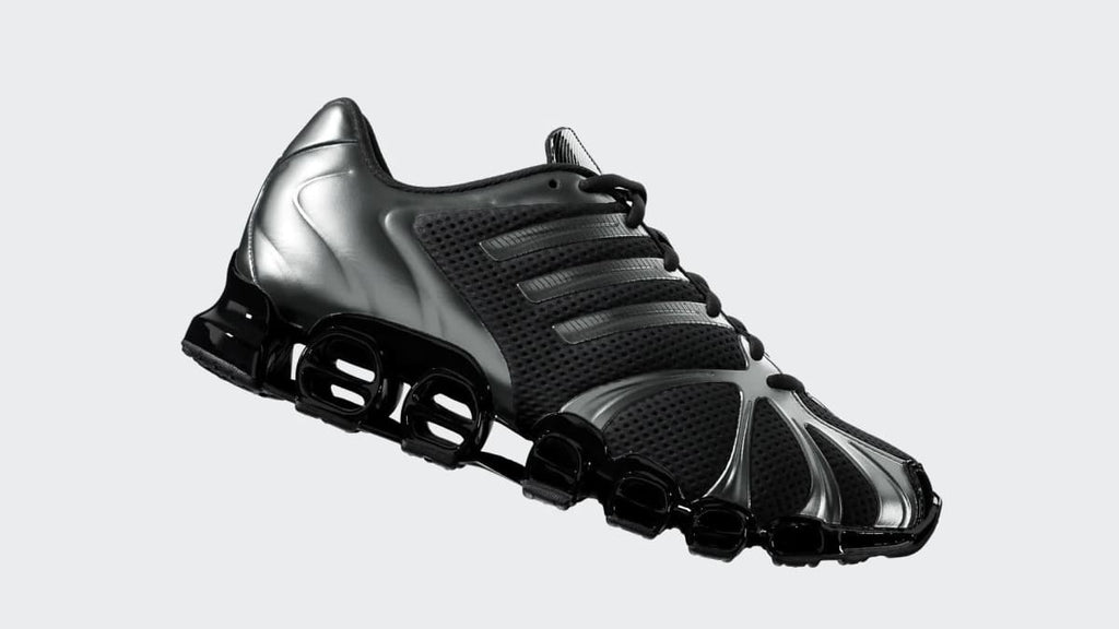 Adidas Women's Mega Ghostride Shoes - Core Black / Iron Metallic / Core Black - Image 3