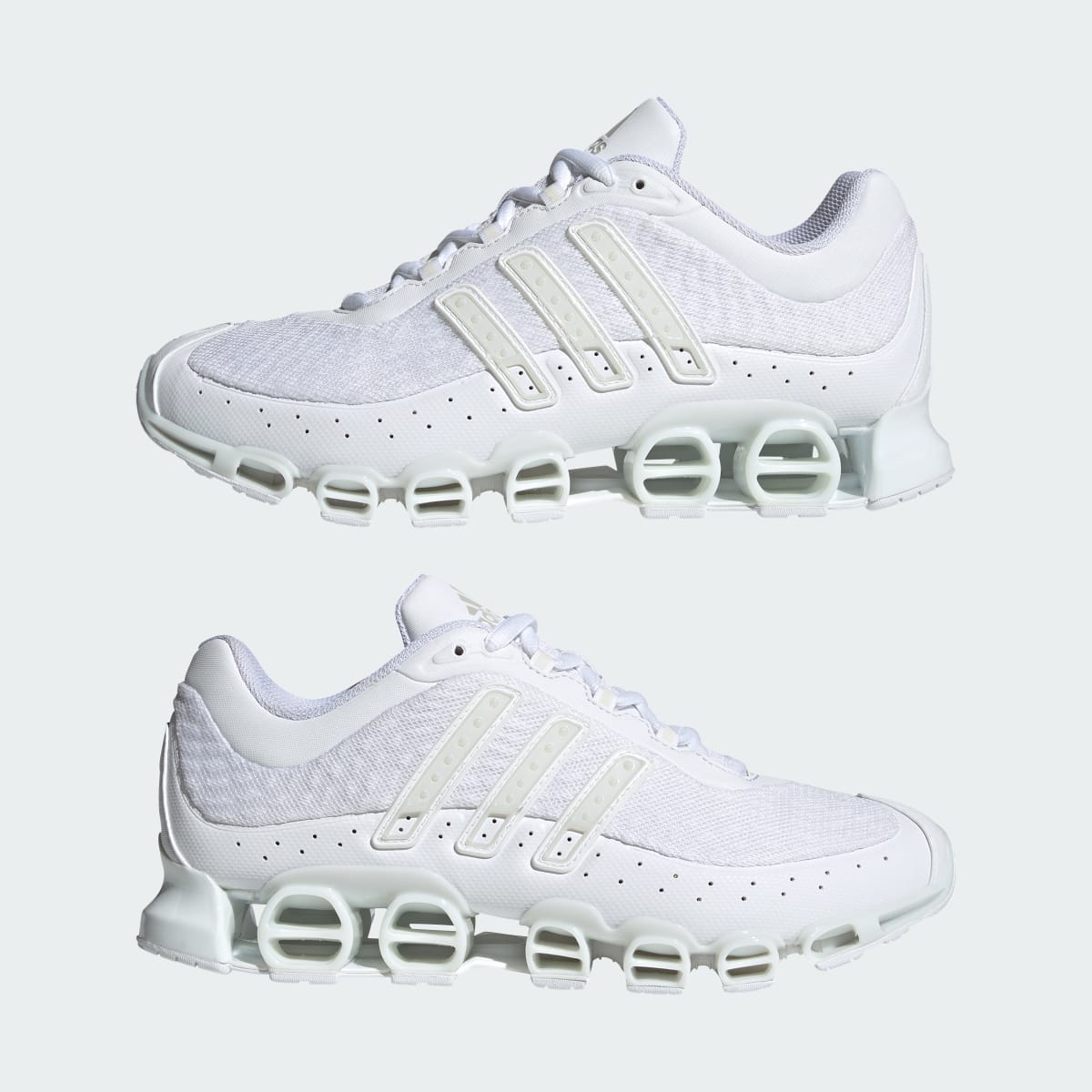 Adidas Men's Megaride Shoes - Cloud White / Cloud White / Grey One - Image 8