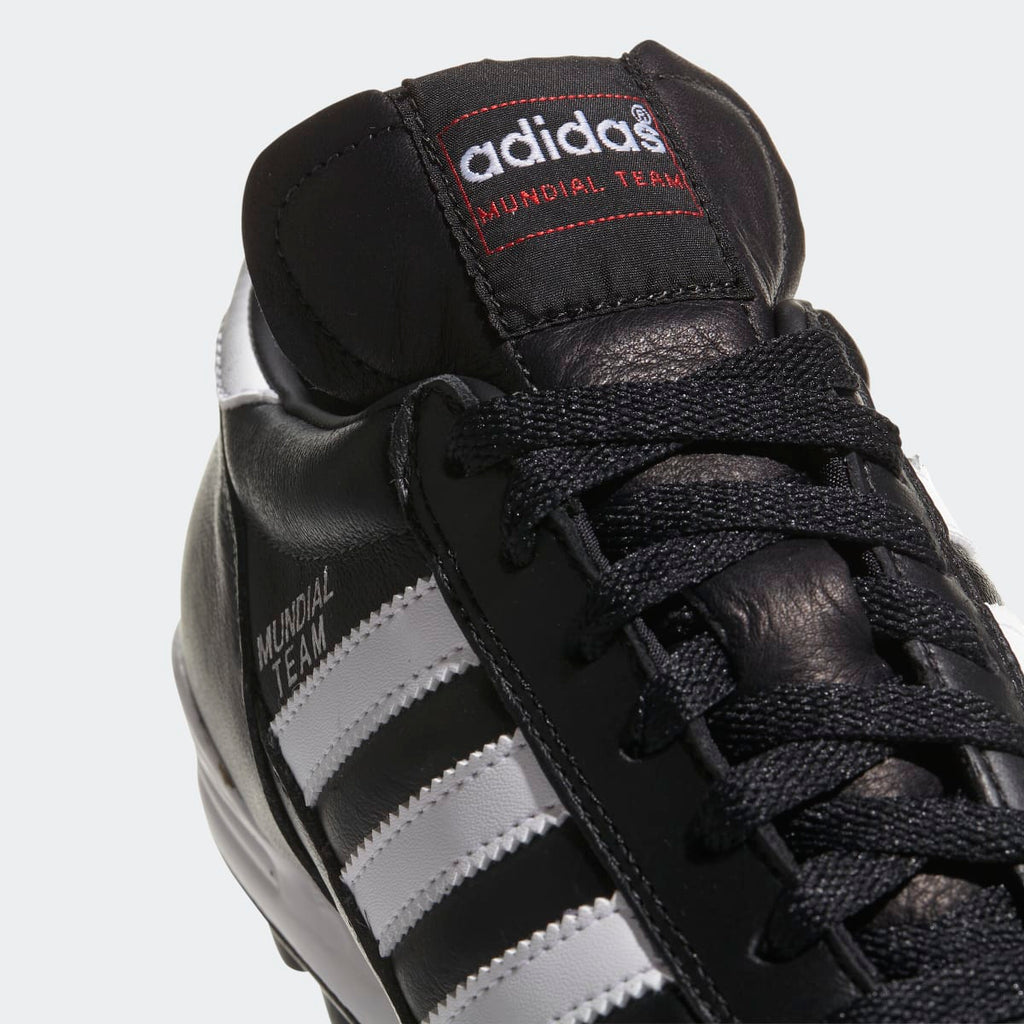Adidas Women's Mundial Team Soccer Shoes - Black / Cloud White / Red - Image 9