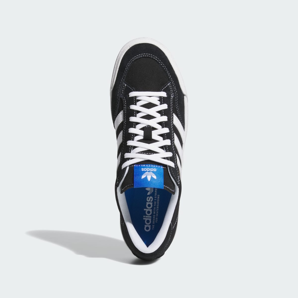 Adidas Men's NORA Shoes - Core Black / Cloud White / Blue Bird - Image 3