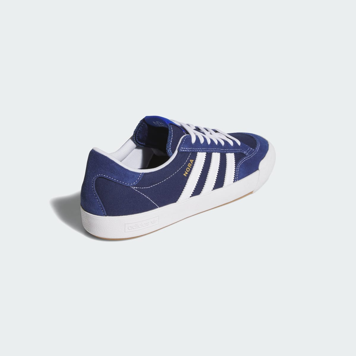 Adidas Men's NORA Shoes - Dark Blue / Cloud White / Gold Metallic - Image 5