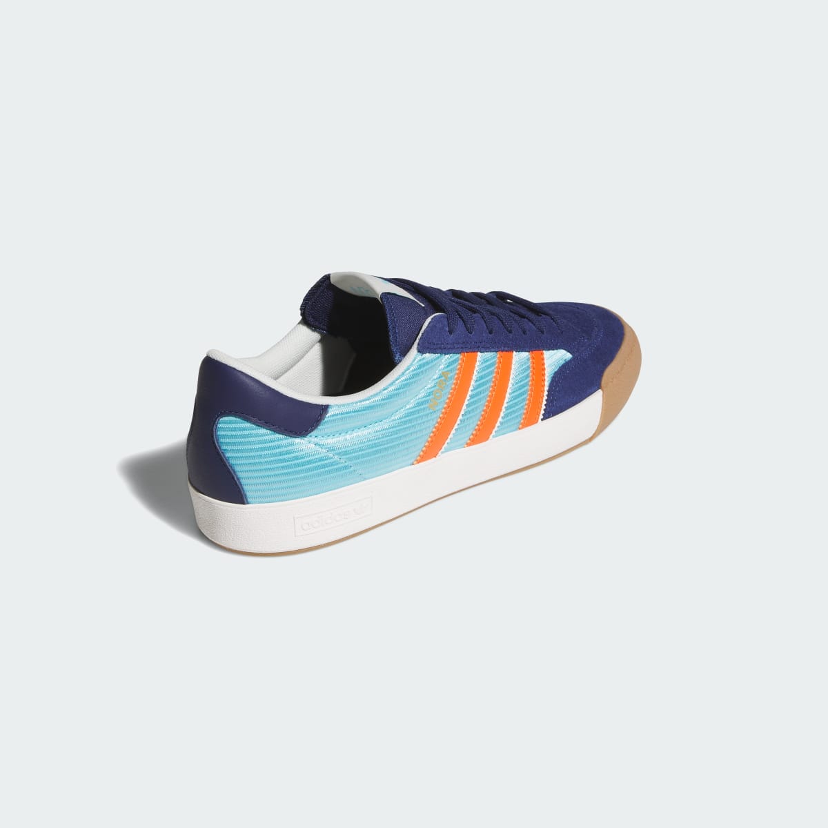 Adidas Women's NORA Shoes - Bliss Blue / Semi Impact Orange / Dark Blue - Image 5