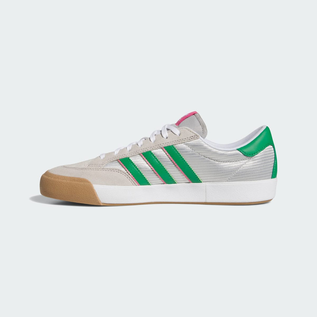Adidas Women's NORA Shoes - Grey One / Green / Pink Fusion - Image 6