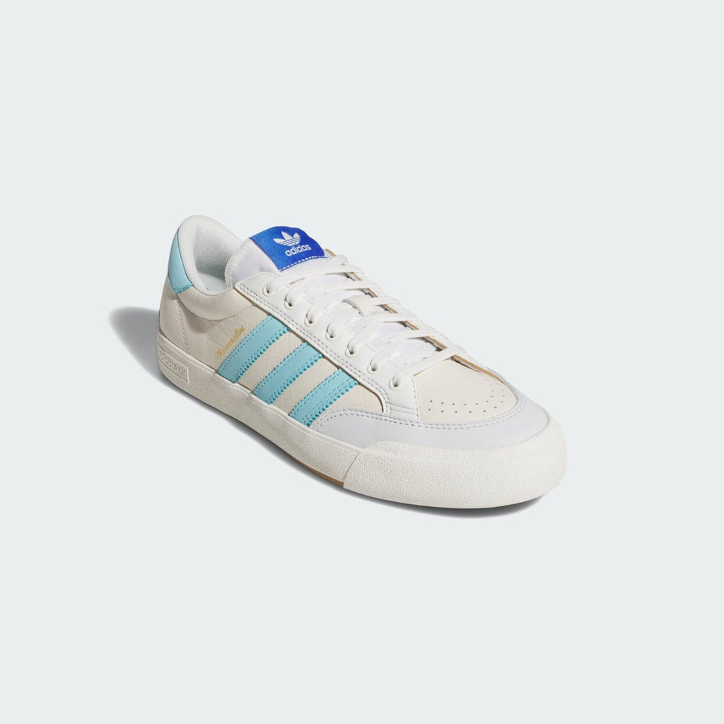 Adidas Women's NORA Shoes - Chalk White / Bliss Blue / Core White - Image 4