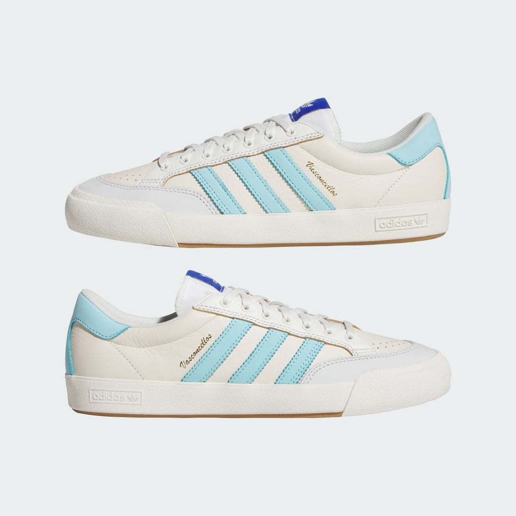 Adidas Men's NORA Shoes - Chalk White / Bliss Blue / Core White - Image 7