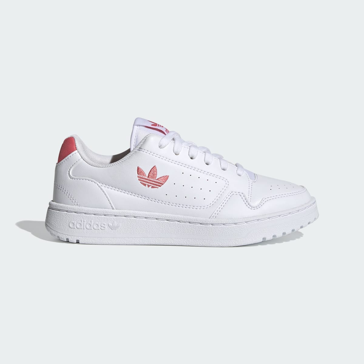 Adidas Kids' NY 90 Shoes - Cloud White / Hazy Rose / Cloud White - Image 1