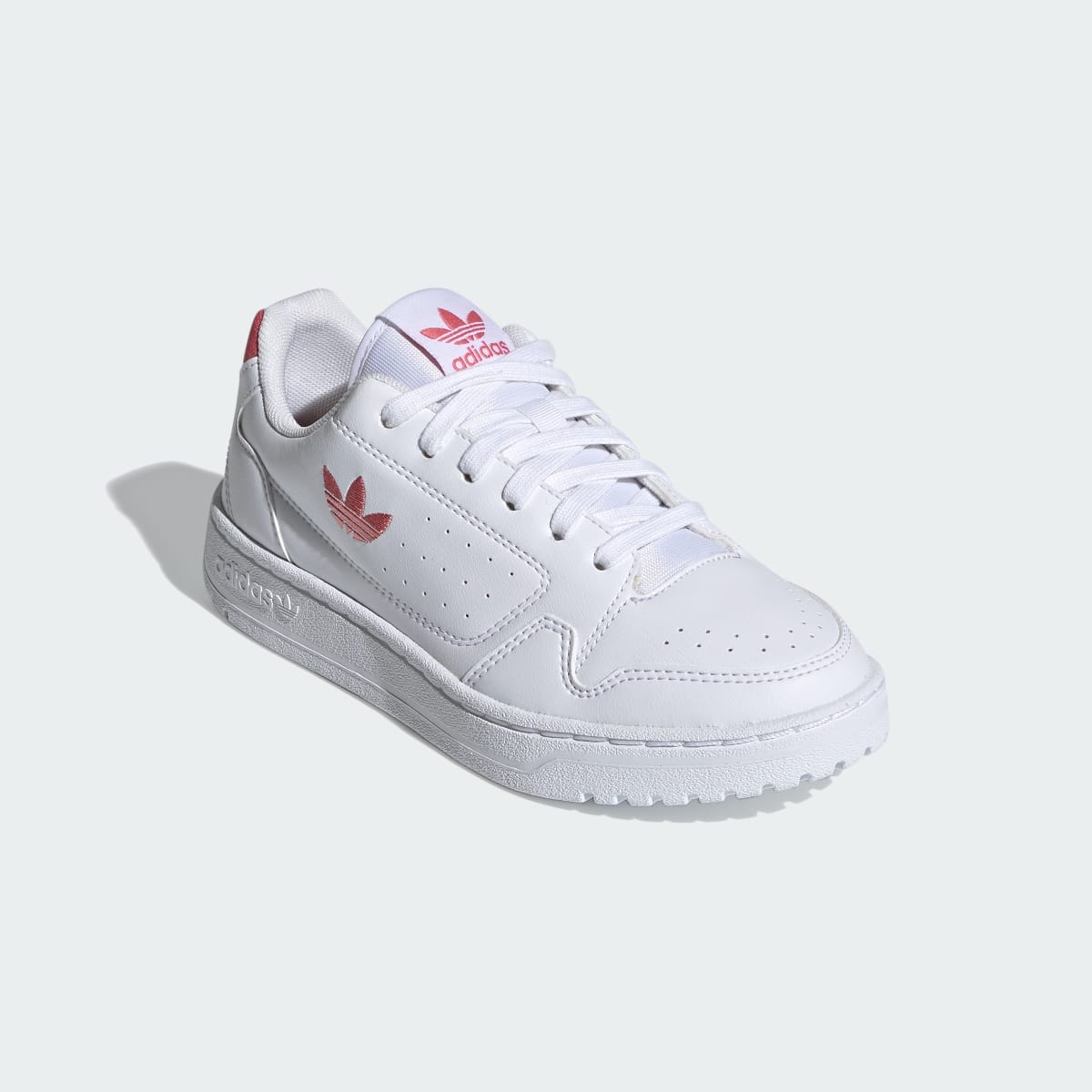 Adidas Kids' NY 90 Shoes - Cloud White / Hazy Rose / Cloud White - Image 4