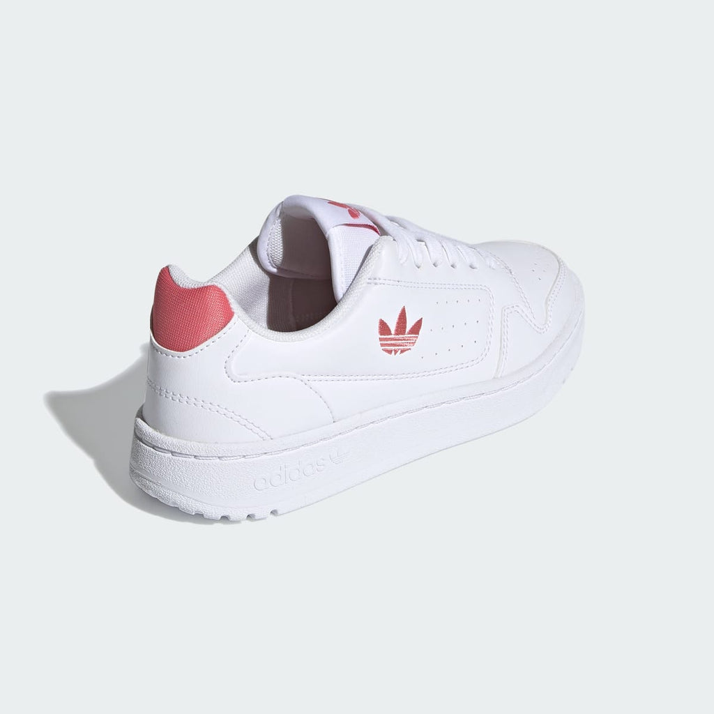 Adidas Kids' NY 90 Shoes - Cloud White / Hazy Rose / Cloud White - Image 5