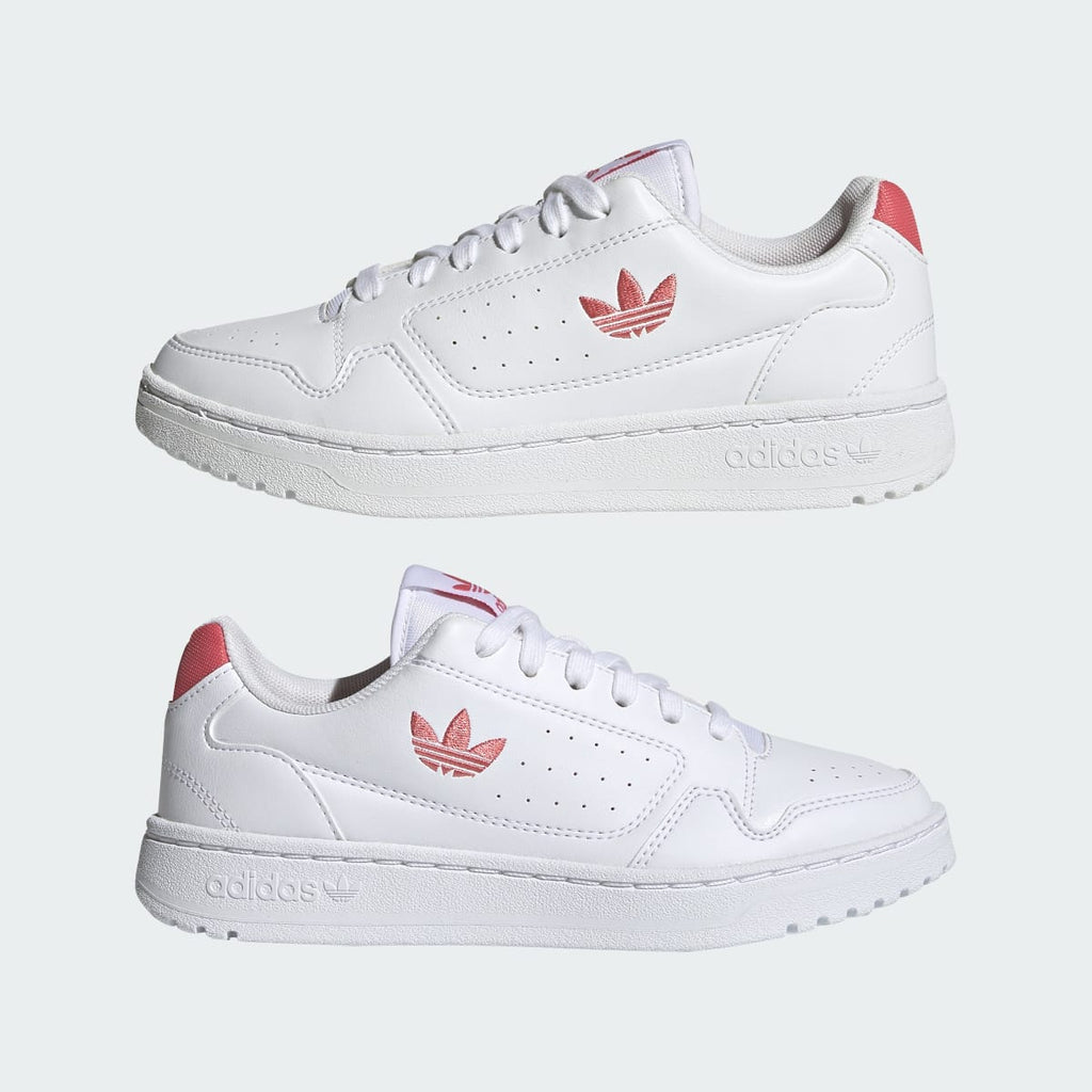 Adidas Kids' NY 90 Shoes - Cloud White / Hazy Rose / Cloud White - Image 7