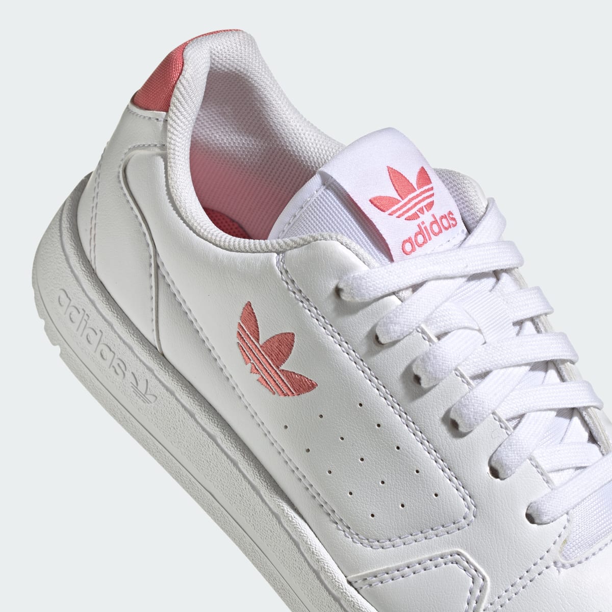 Adidas Kids' NY 90 Shoes - Cloud White / Hazy Rose / Cloud White - Image 8