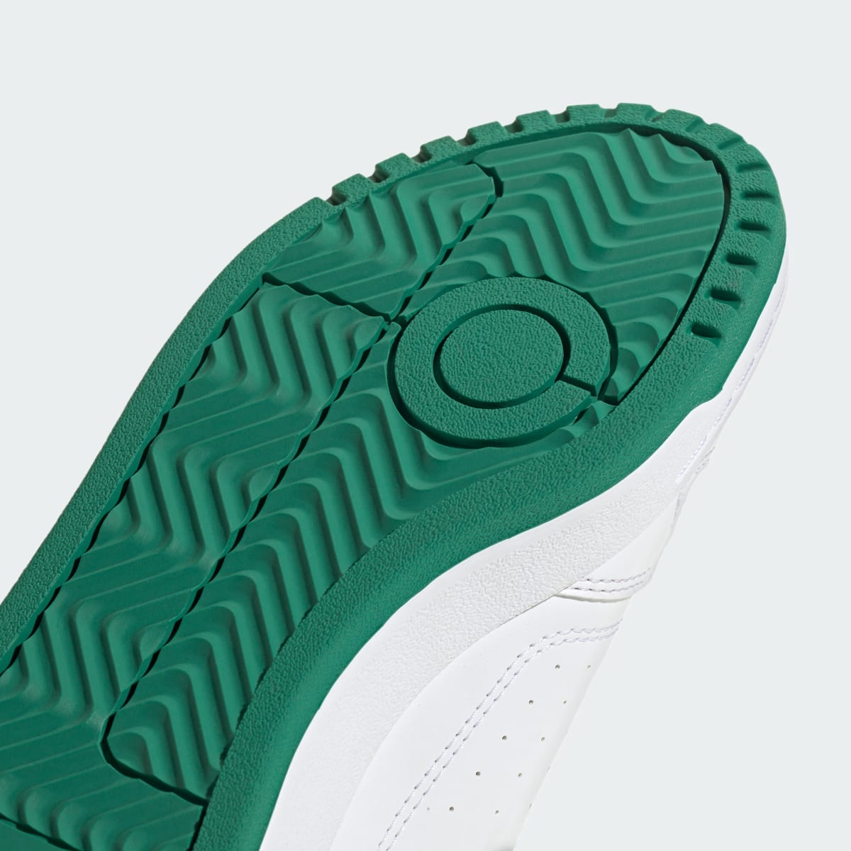 Adidas Kids' NY 90 Shoes - Cloud White / Cloud White / Bold Green - Image 9