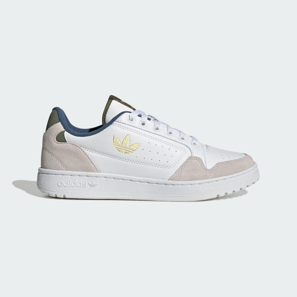 Adidas Women's NY 90 W - Cloud White / Almost Yellow / Focus Olive - Image 1