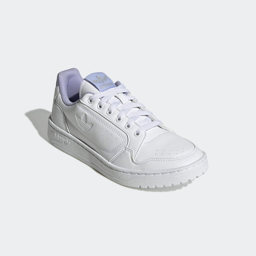 Adidas Women's NY 90 W - Cloud White / Cloud White / Dust Purple - Image 4