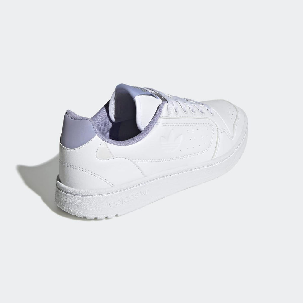 Adidas Women's NY 90 W - Cloud White / Cloud White / Dust Purple - Image 5