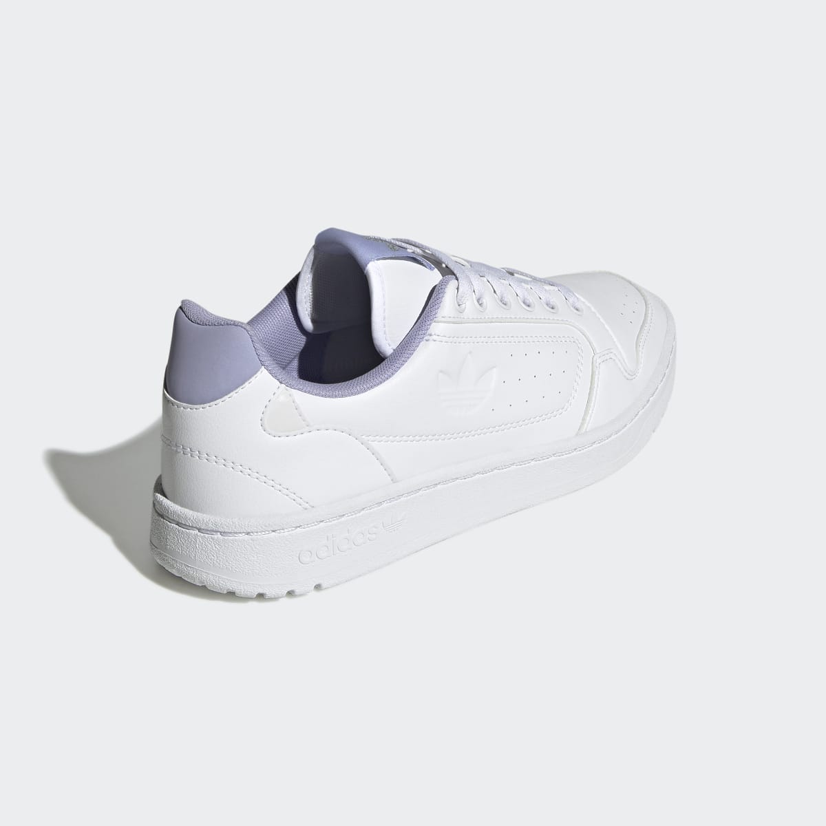Adidas Women's NY 90 W - Cloud White / Cloud White / Dust Purple - Image 5