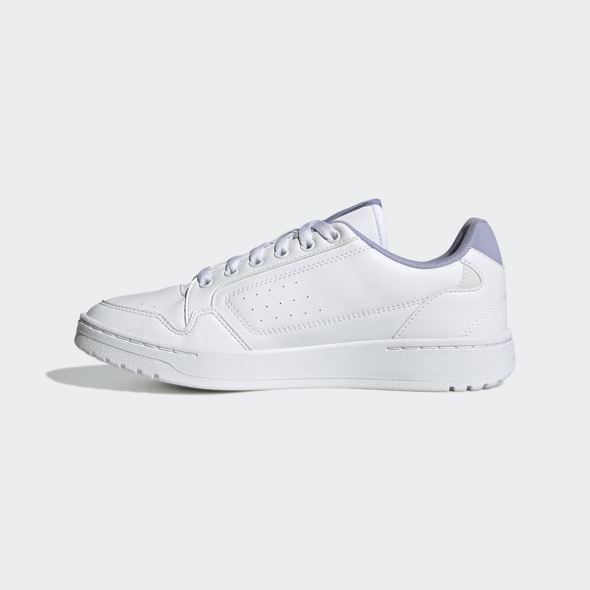 Adidas Women's NY 90 W - Cloud White / Cloud White / Dust Purple - Image 6