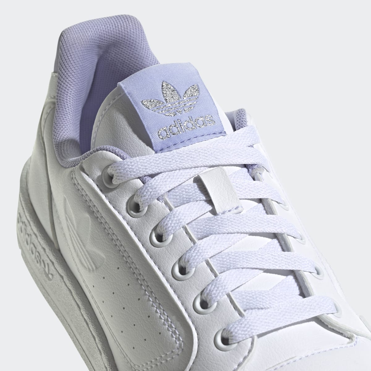 Adidas Women's NY 90 W - Cloud White / Cloud White / Dust Purple - Image 8