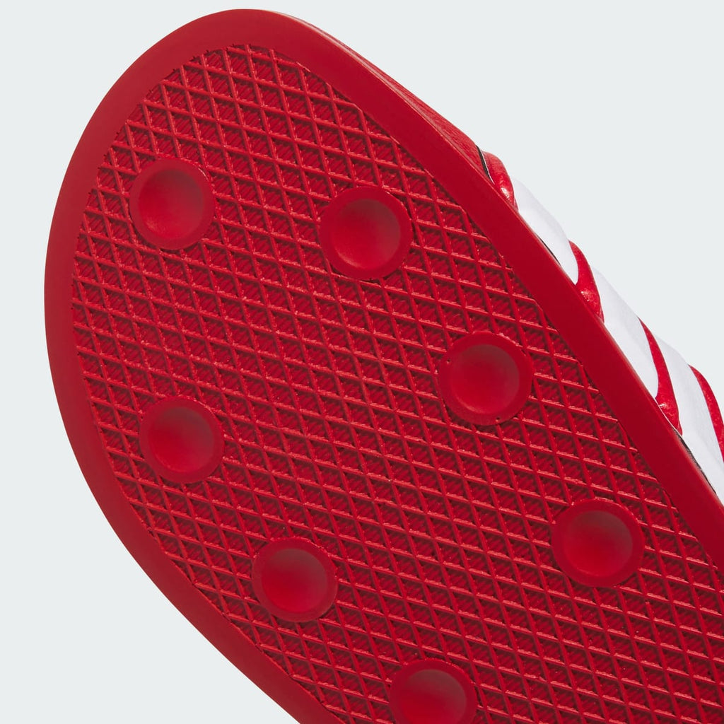 Adidas Women's Nebraska Cornhuskers Performance Slide - Team Power Red / Cloud White / Core Black - Image 8