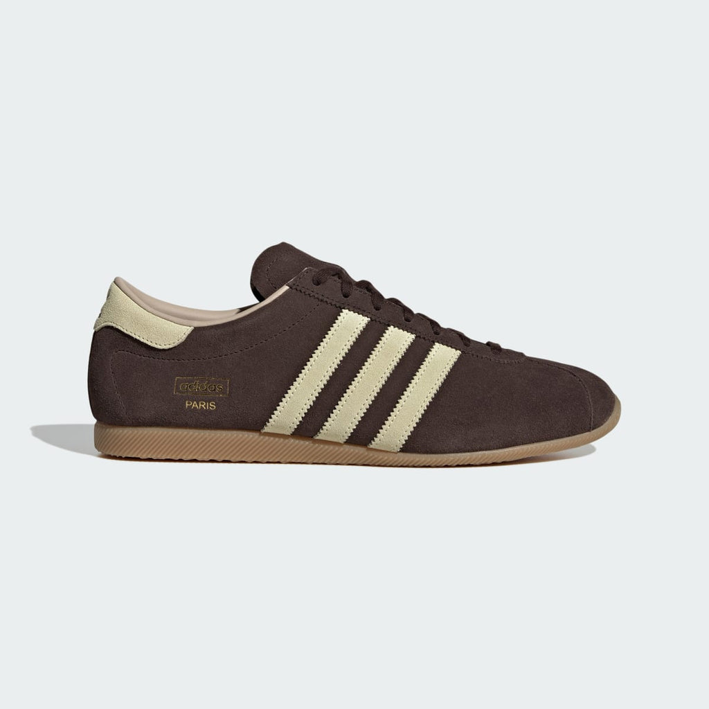 Adidas Men's PARIS - Aurora Coffee / Dual Yellow / Gum - Image 1