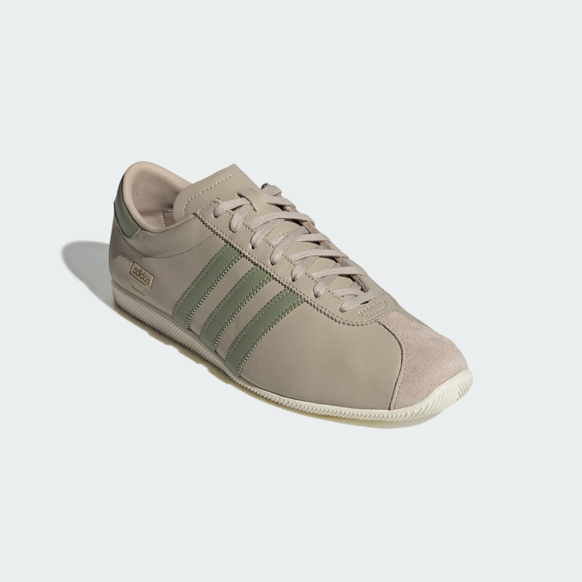 Adidas Men's PARIS SHOES - Khaki Three / Tent Green / Off White - Image 4