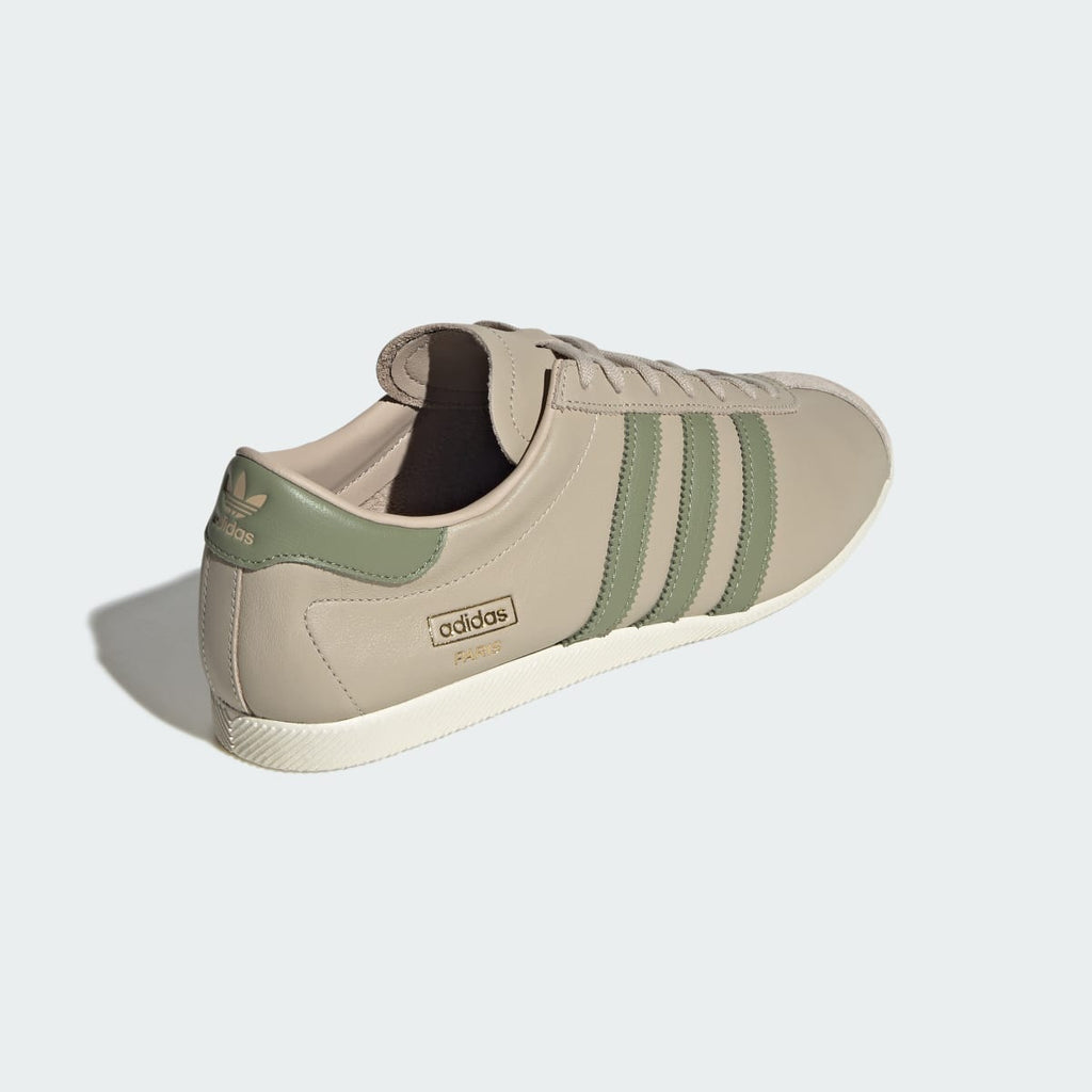 Adidas Men's PARIS SHOES - Khaki Three / Tent Green / Off White - Image 5