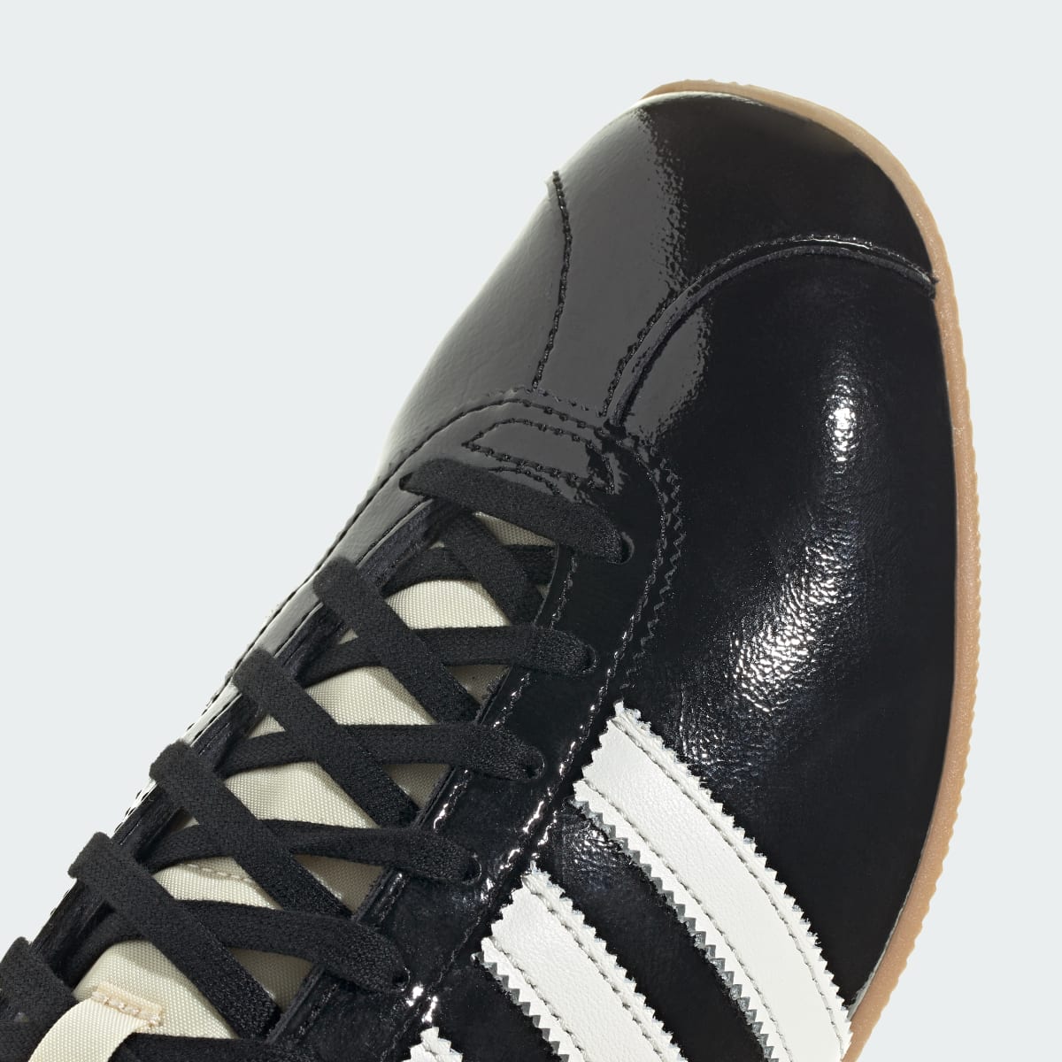 Adidas Men's PARIS SHOES - Core Black / Off White / Gum - Image 9