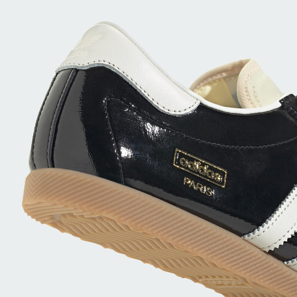 Adidas Men's PARIS SHOES - Core Black / Off White / Gum - Image 10