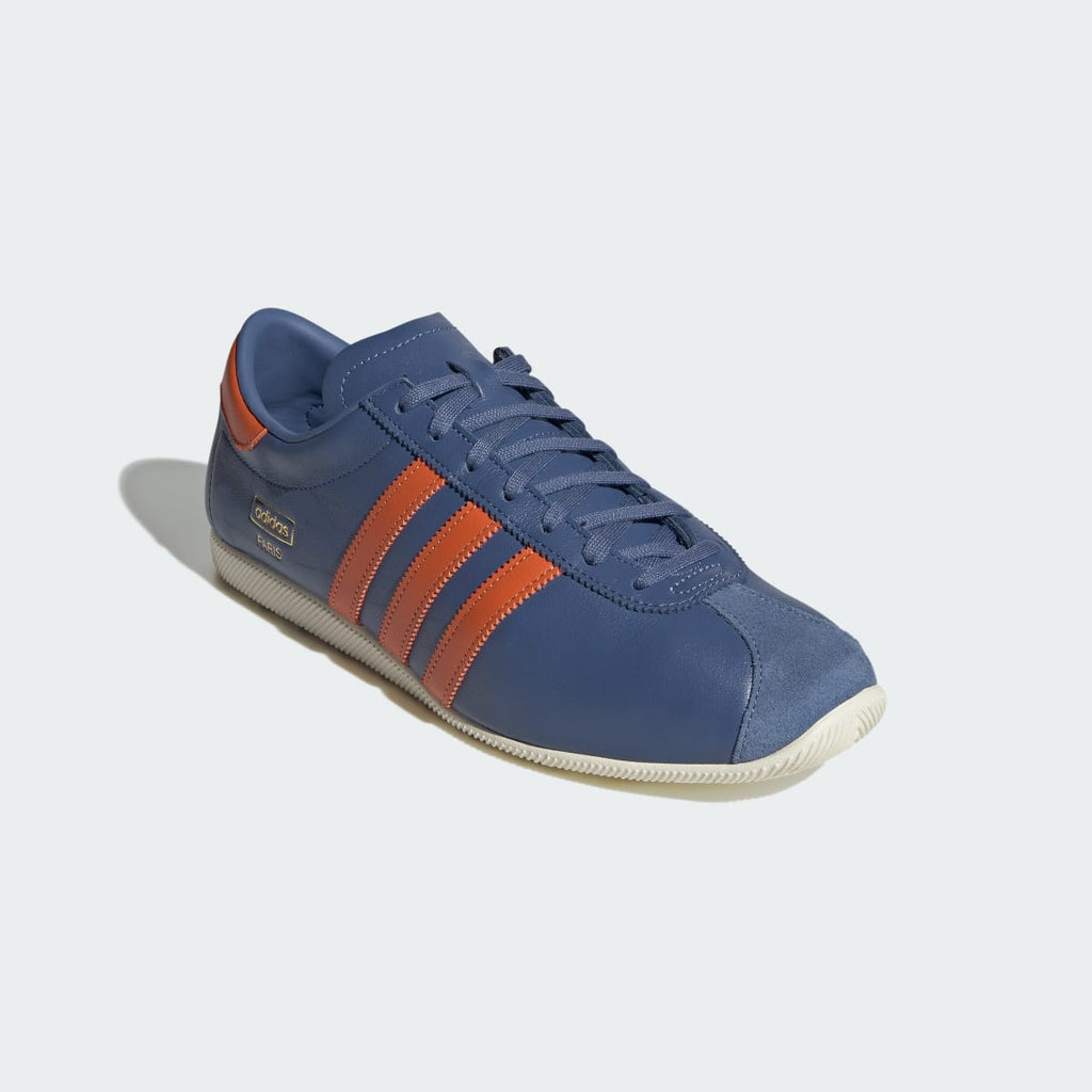 Adidas Men's PARIS SHOES - Crew Blue / Craft Orange / Off White - Image 4