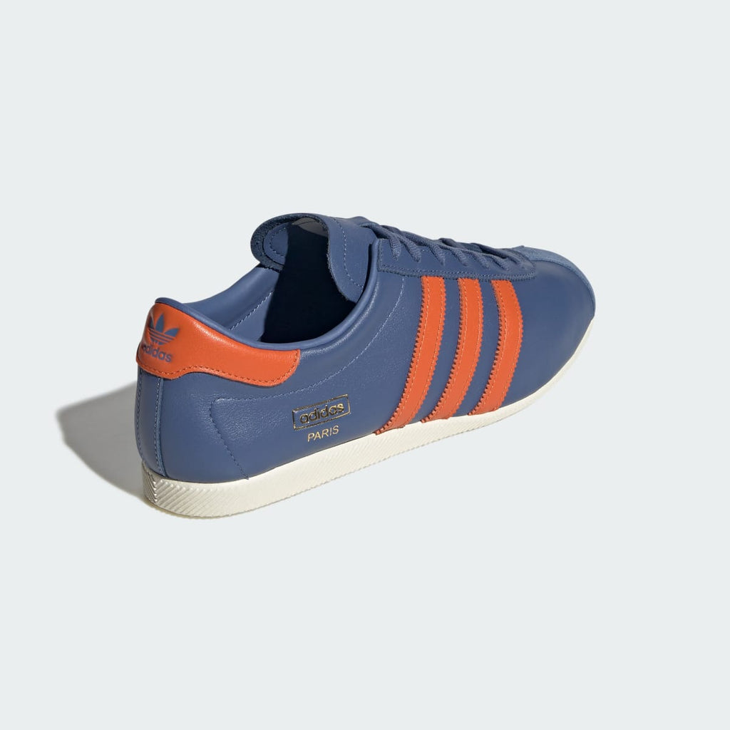 Adidas Men's PARIS SHOES - Crew Blue / Craft Orange / Off White - Image 5