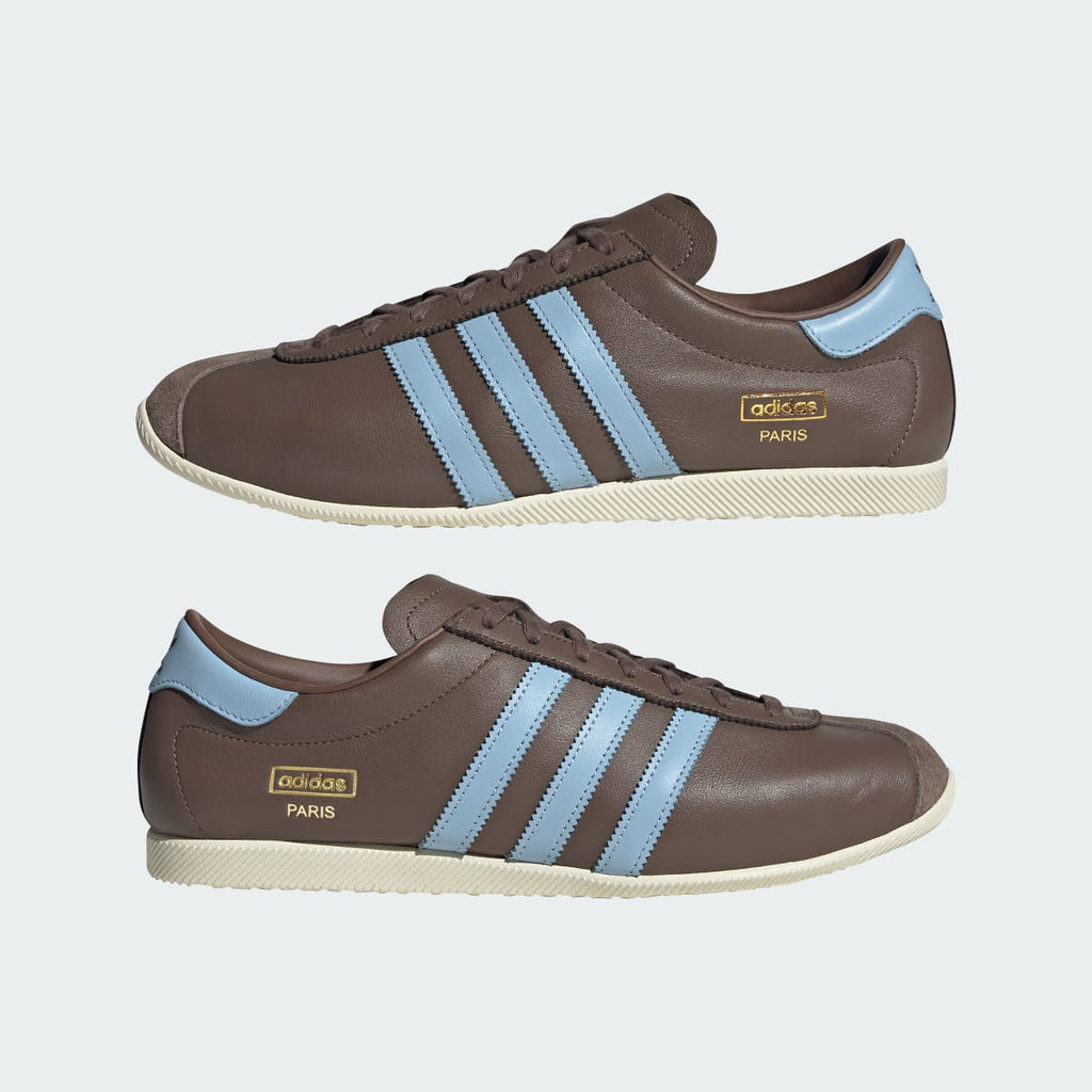 Adidas Men's PARIS SHOES - Earth Strata / Clear Sky / Off White - Image 7