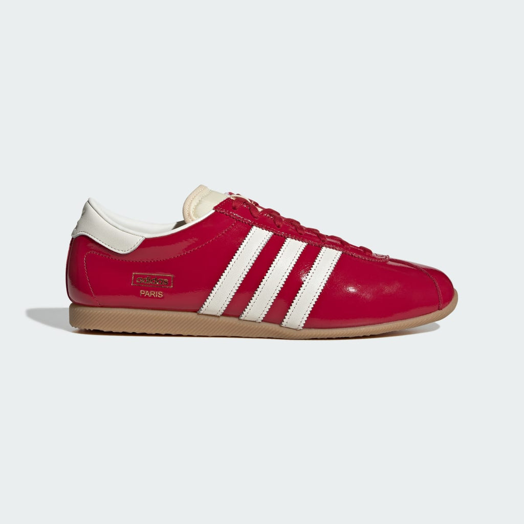 Adidas Men's PARIS SHOES - Team Victory Red / Off White / Gum - Image 1