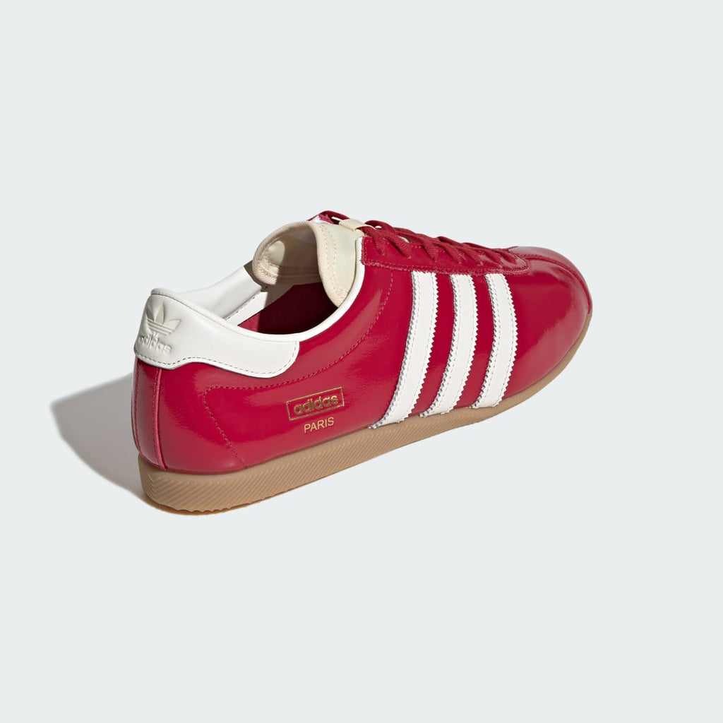 Adidas Men's PARIS SHOES - Team Victory Red / Off White / Gum - Image 5