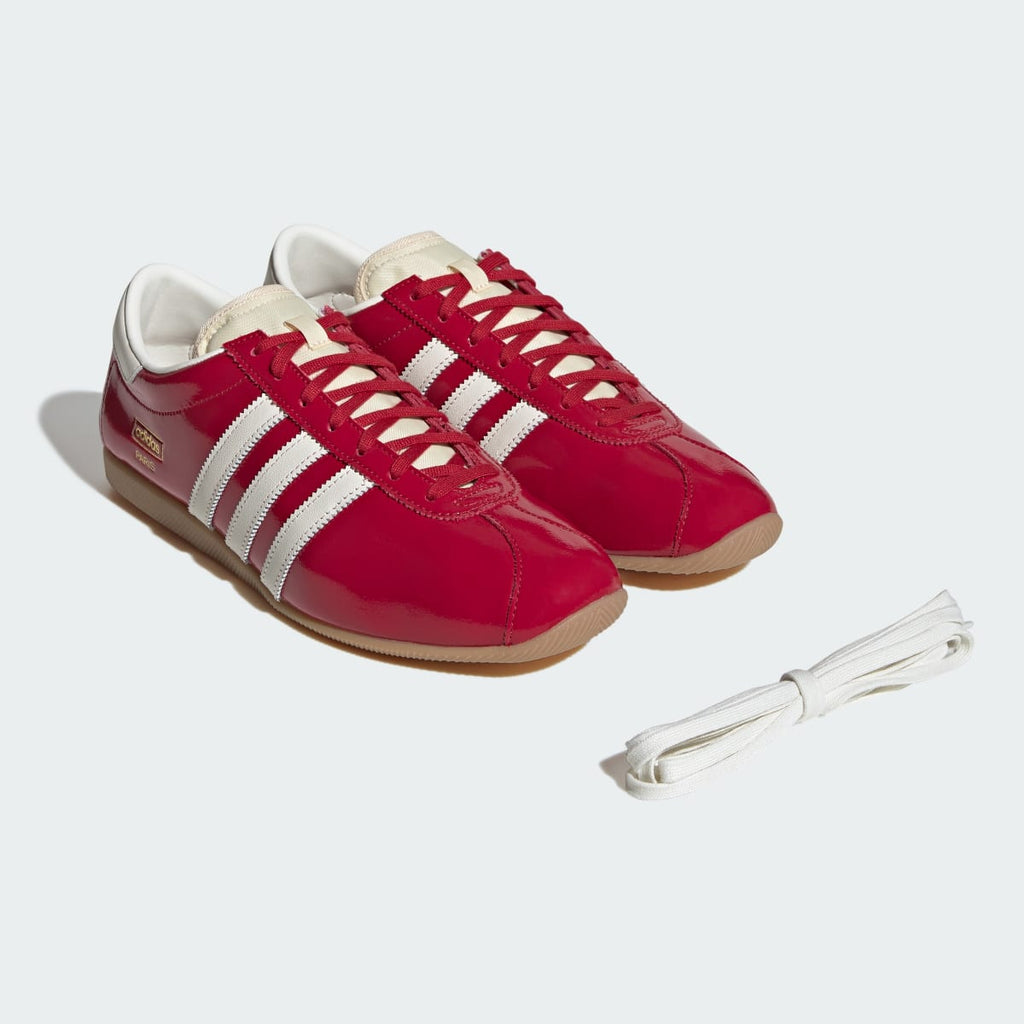 Adidas Men's PARIS SHOES - Team Victory Red / Off White / Gum - Image 8